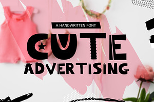FONT Cute Advertising