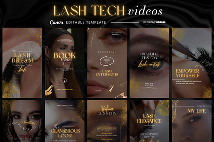 Lashes Instagram Video Reels