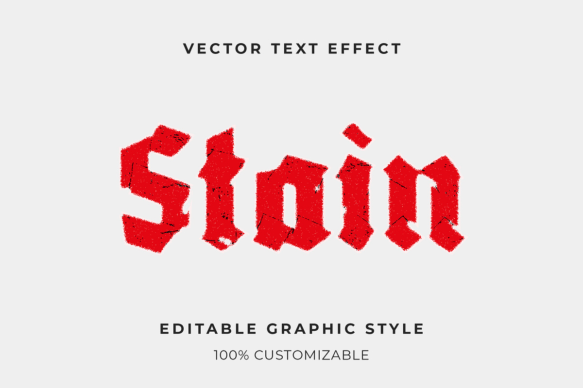 Red Ink Stamp Text Effect, a Templates & Theme by studiogstock (Photo 1 of 2)