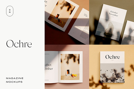 Ochre – Magazine Mockups