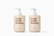 Cosmetic Pump Bottle Mockup, a Cups & Container Mockup by Akebareee (Thumbnail 1 of 3)