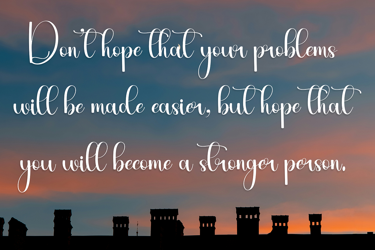 Happy Weekend, a Handwritten Font by InermediaSTUDIO (Photo 5 of 7)