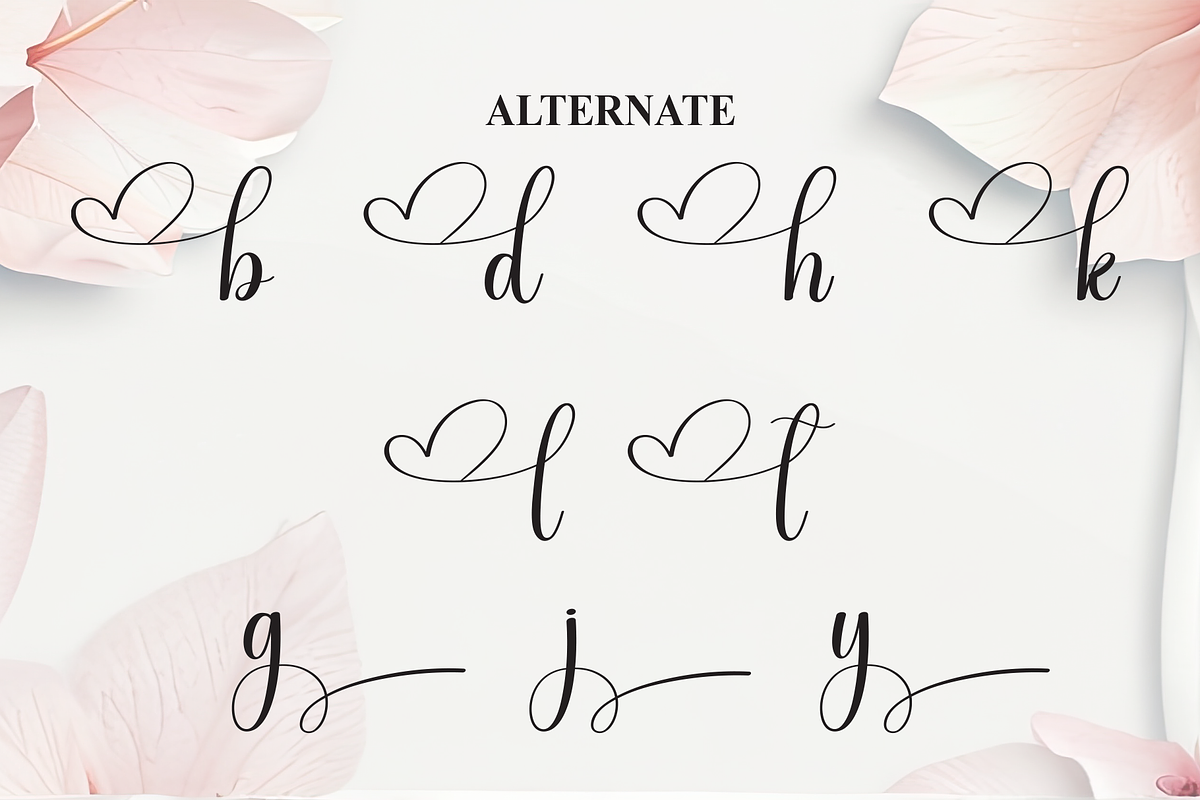 Magnolia | Script Font, a Handwritten Font by Scratchones (Photo 8 of 9)