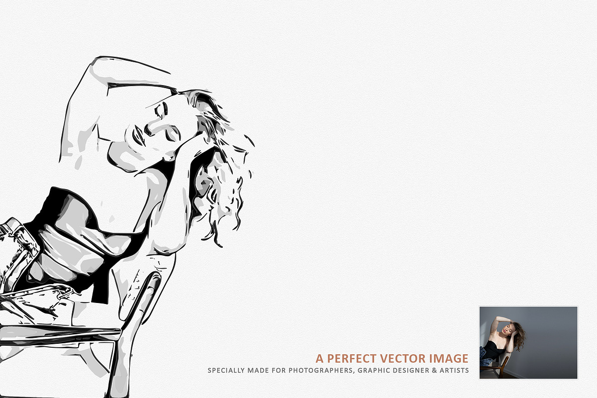 Vecto Maker - Photoshop Action, an Action Add-On by A R T M A R T (Photo 6 of 9)