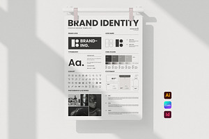 Brand Identity Poster Template