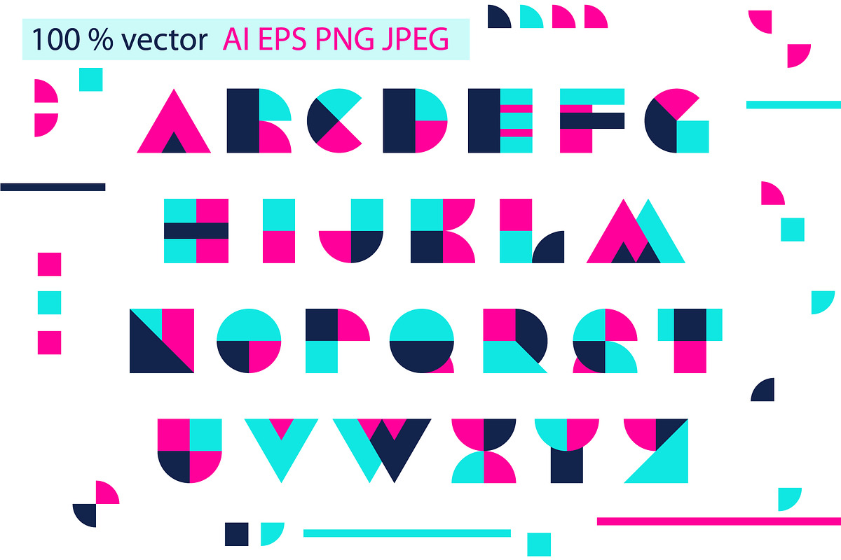 Geometric Font