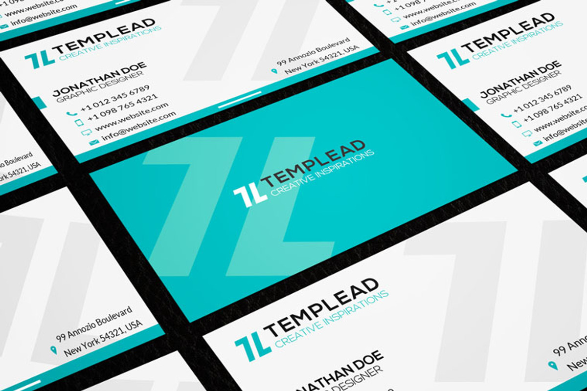 Corporate Business Card CM103, a Business Card Template by annozio (Photo 4 of 4)