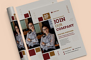 Gradient Hiring Flyer Template, a Flyer Template by MightyDesign (Thumbnail 2 of 7)