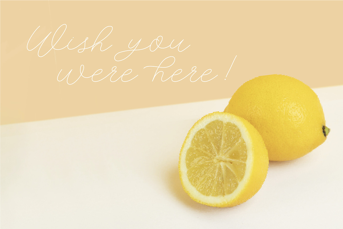 Lemon Line Single Line Font, a Font by Design by Laney (Photo 14 of 14)