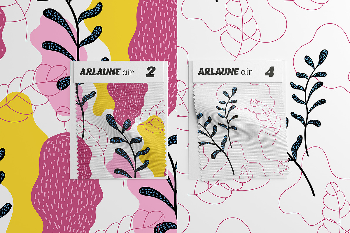 Abstract Botanical Scandinavian Set, a Pattern Graphic by Asya Melkonyan Patterns (Photo 6 of 12)