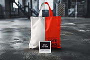 Tote Bag Mockup, a Product Mockup by Graxaim Mock-up (Thumbnail 4 of 4)