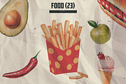 Retro Collage Kit (422 Cliparts), an Object Graphic by Megan Aili Designs (Thumbnail 7 of 15)