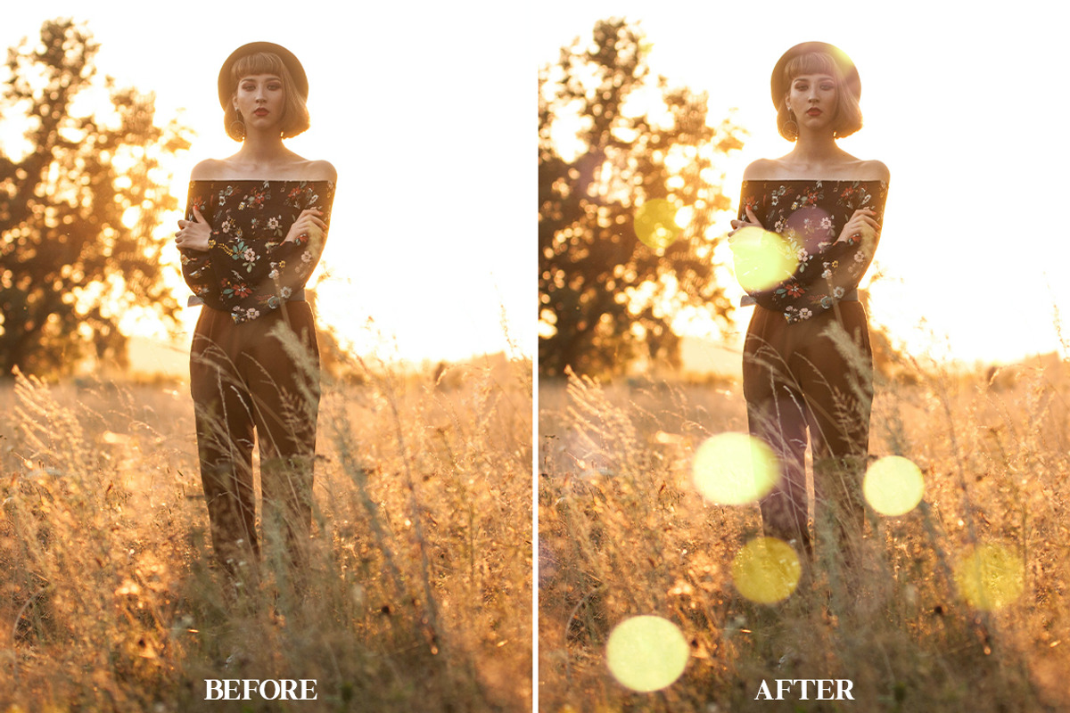100 BOKEH LIGHT OVERLAYS, an Object Graphic by MaPresets (Photo 8 of 11)
