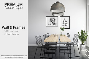 Wall & Frames Mockup Pack