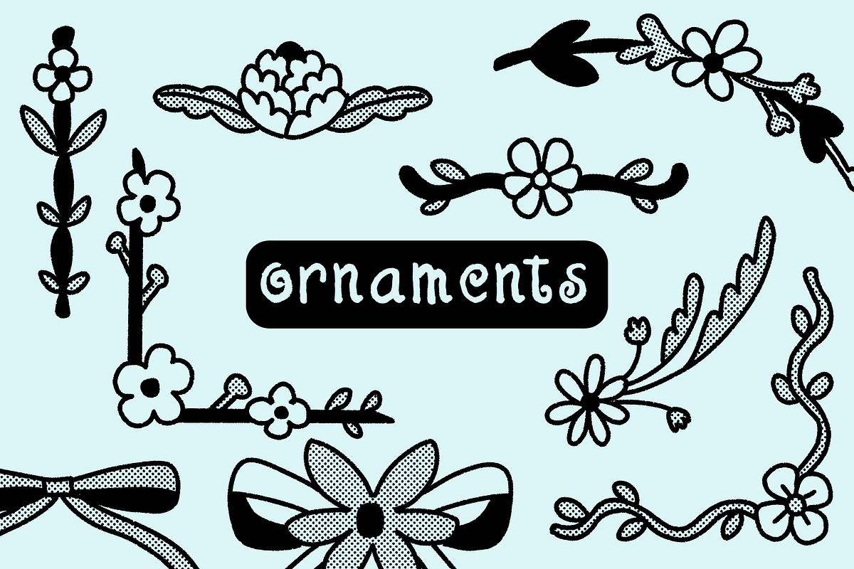 Imperfect Botany: Hand-Drawn Florals, a Decorative Illustration by Iris Atelier (Photo 4 of 7)