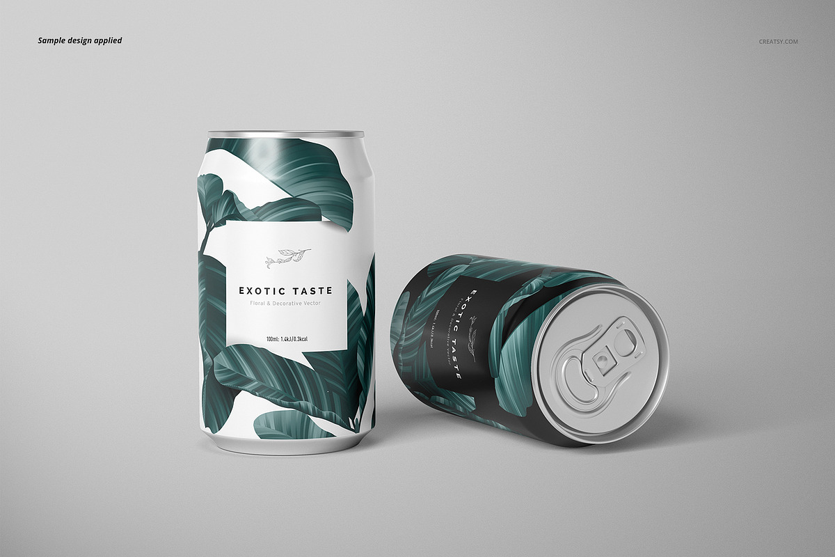 Can Mockup Set (type 1), a Packaging Mockup by creatsy5 (Photo 4 of 10)