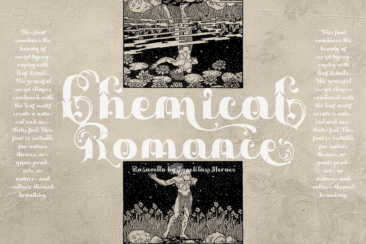 Rosavello Font, a Blackletter Font by TypeClassHeroes (Photo 3 of 10)