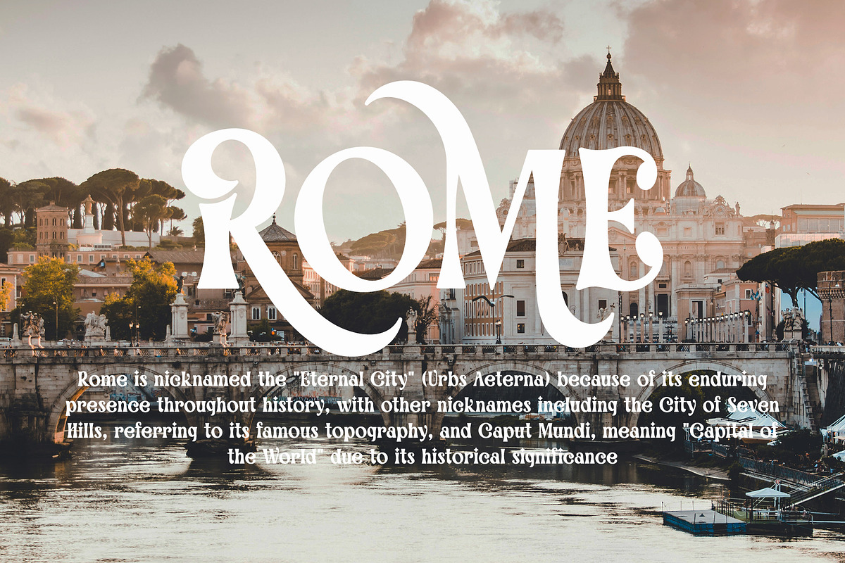 Blink Omega - Swash Serif Font, a Serif Font by Airotype (Photo 9 of 14)