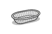 50 Woven Basket Vector Bundle, an Illustration by Designs_River (Thumbnail 33 of 51)