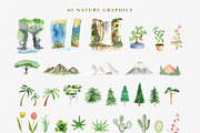 Watercolor Map Creator Wedding, an Illustration by Kaya Fonts (Thumbnail 15 of 23)
