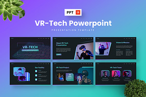 VR-Tech - Powerpoint Templates