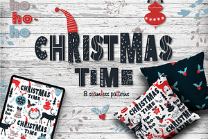 Stylish Christmas patterns