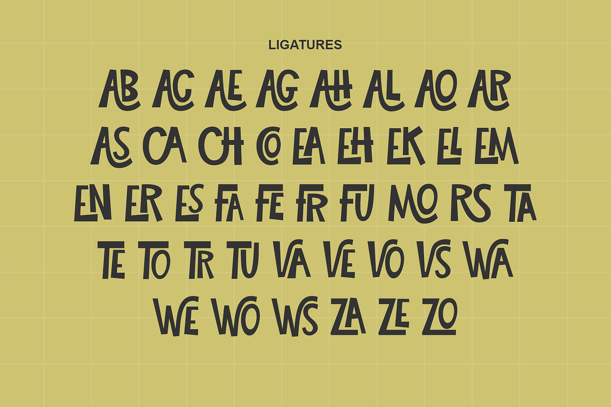 Natural Imperfect Whimsical Display, a Sans Serif Font by Typetemp Studio (Photo 12 of 14)