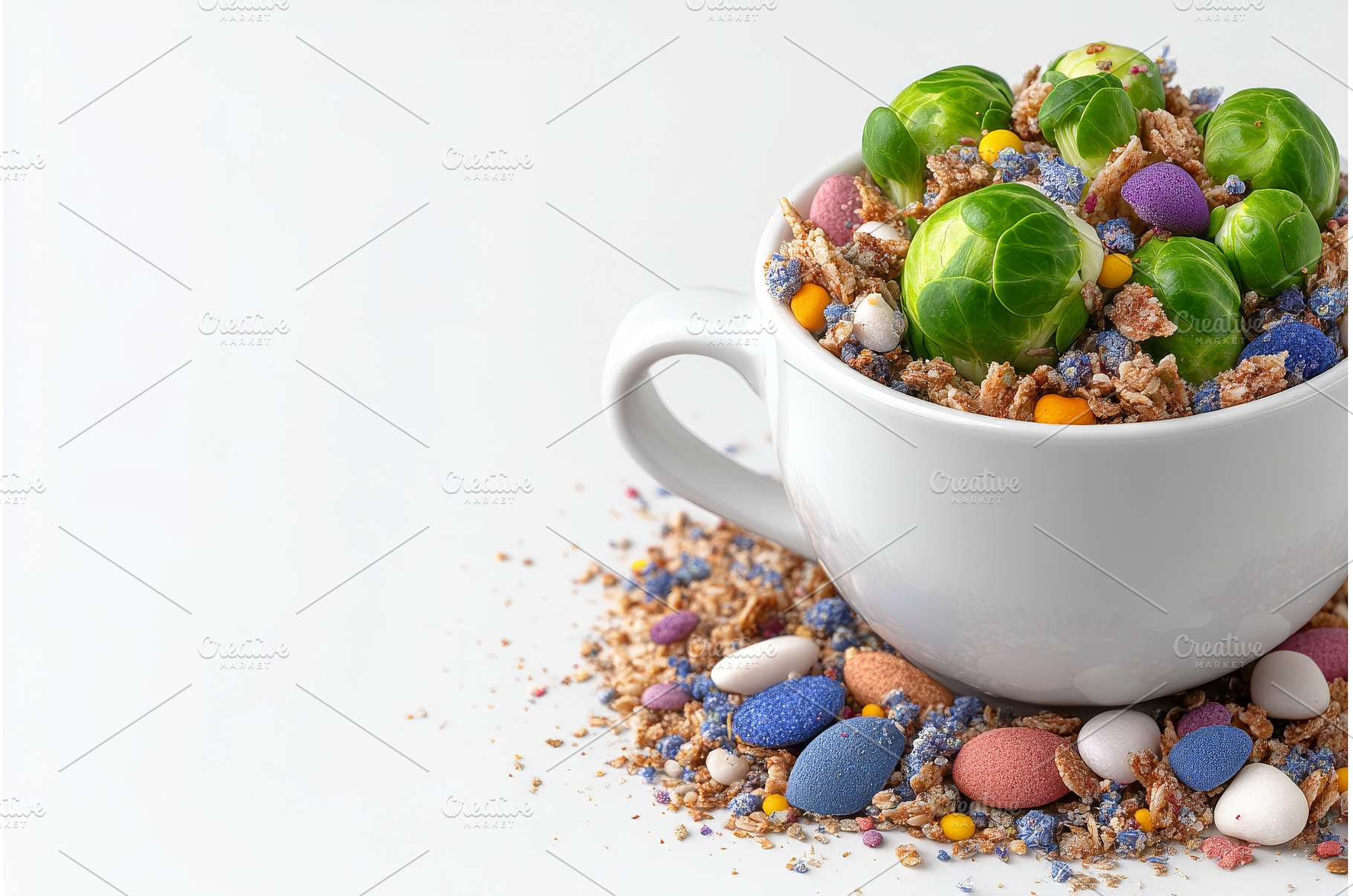 A close-up view of a white bowl, a Food & Drink Photo by ZinetroN