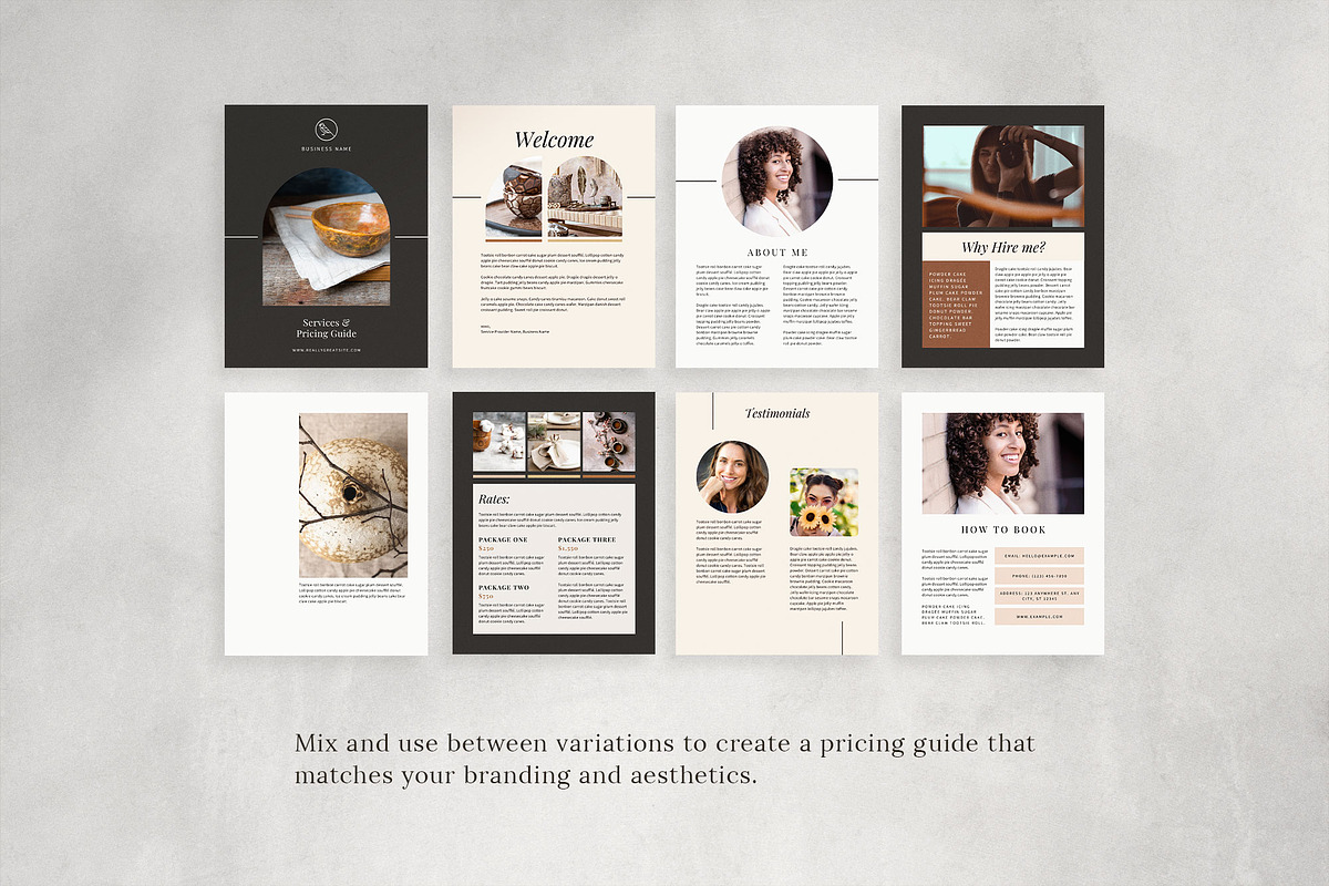 Pricing Guide Canva Template | Dash, a Brochure Template by Studio Sugoi (Photo 4 of 10)