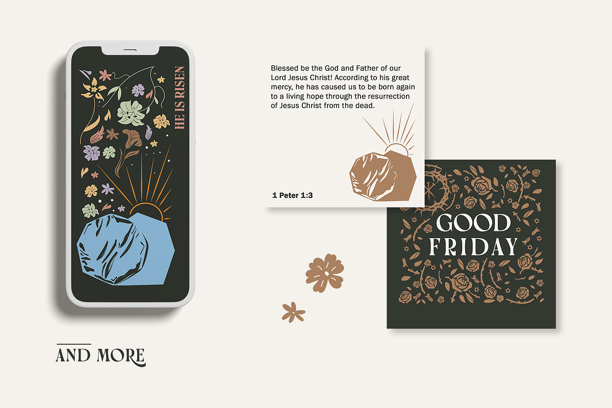 Easter Sermon Series Package, a Presentation Template by The Trough Co. (Photo 6 of 6)