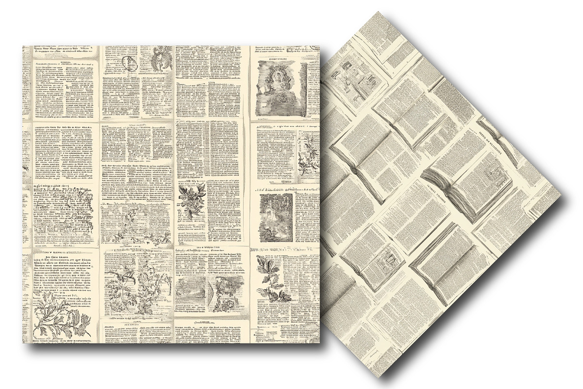 Antique Encyclopedia Page, an Illustration by DreamPrint404 (Photo 3 of 5)