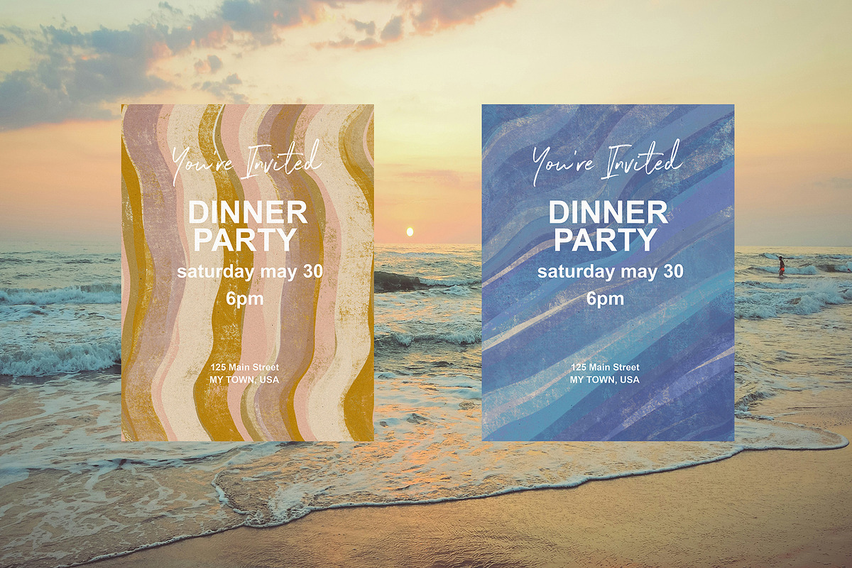 Painterly Abstract Backgrounds, a Background Graphic by Sweet Fig (Photo 9 of 12)