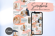 Scrapbook Instagram Puzzle Template, a Social Media Template by Social Assumptions (Thumbnail 6 of 10)