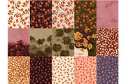 100 Hand-Drawn Autumn Backgrounds, a Background Graphic by PaperJamLab (Thumbnail 11 of 16)