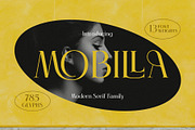 Mobilla Serif Elegant, a Serif Font by alit design (Thumbnail 1 of 16)