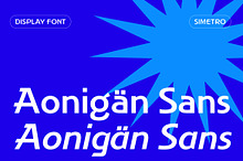 Aonigan Sans Display
