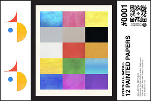 Everyday Graphics 16 Painted Papers