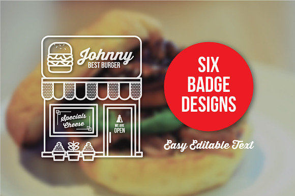 6 Store Badges