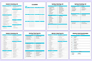 Cleaning Planner Canva Template, a Stationery Template by Mustafiz (Thumbnail 3 of 5)