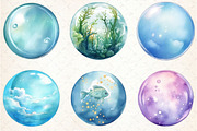 Ocean Bubbles Clipart, an Icon by Rose Art (Thumbnail 3 of 4)