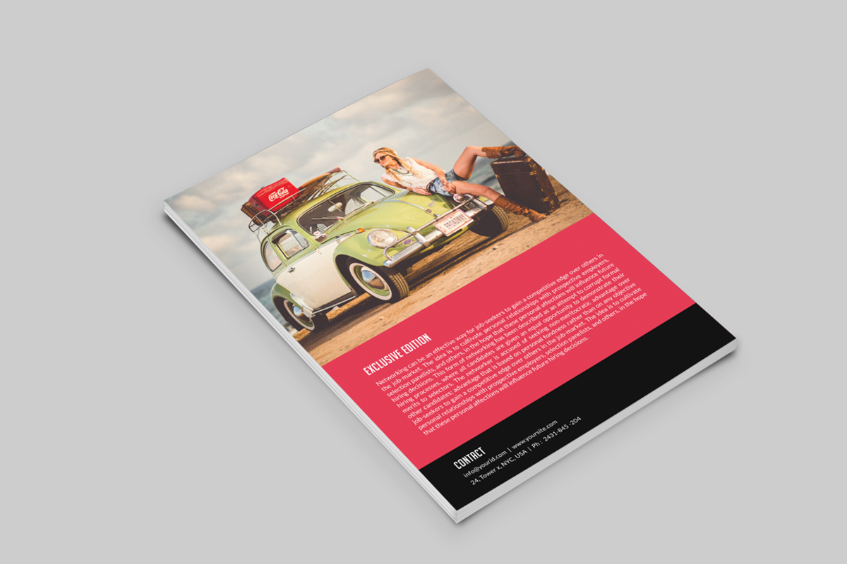 Retro Newsletter, a Magazine Template by Jaisivakumar
