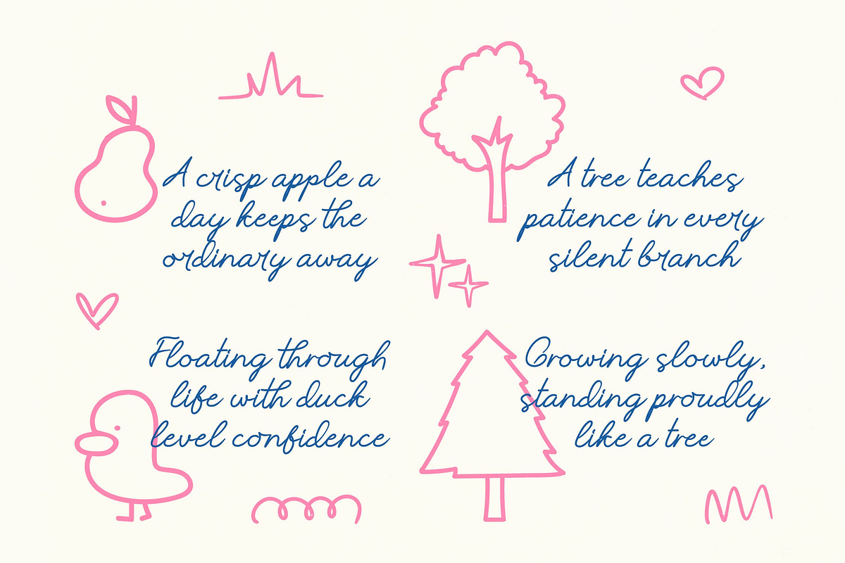 Working Youth Cute Handwritten, a Script Font by stylishtype.co (Photo 6 of 10)