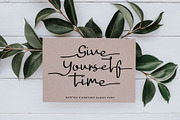Kartika a Signature Script Font, a Script Font by Dawnside Graphic (Thumbnail 6 of 16)