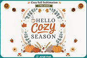 Cozy Fall Sublimation Quotes Bundle, a Seasonal Illustration by Actual Pixel (Thumbnail 13 of 20)