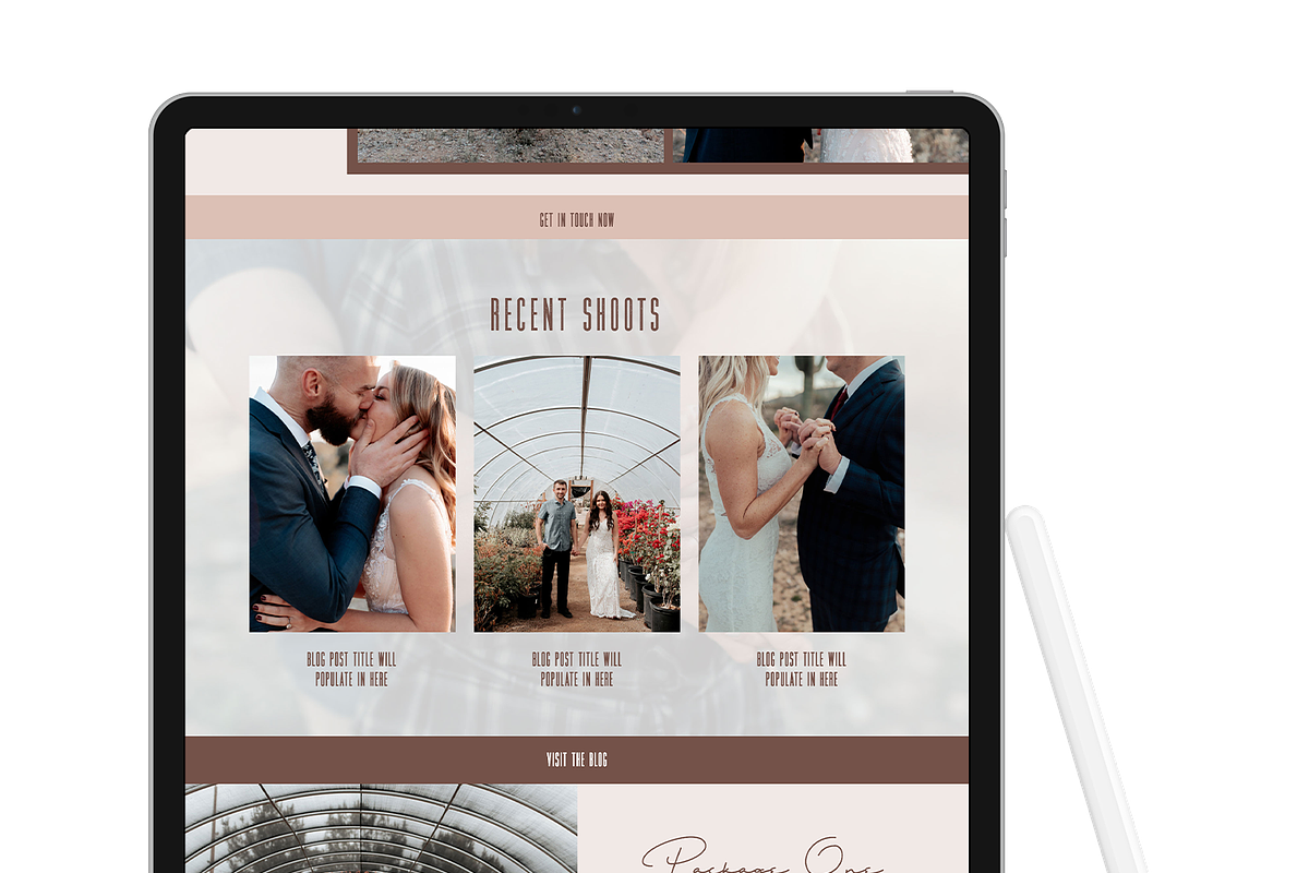The Wilfong - Showit Website Layout, a Websites & App Template by Gillian Sarah (Photo 2 of 2)