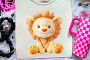 Vintage Knitted Plush Baby Animals, an Illustration by CreationArt (Thumbnail 8 of 9)