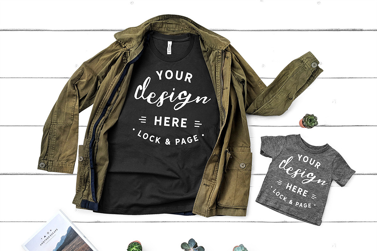 T-Shirt Mockup Bundle Bella Canvas, a Shirt Mockup by lock and page (Photo 64 of 71)