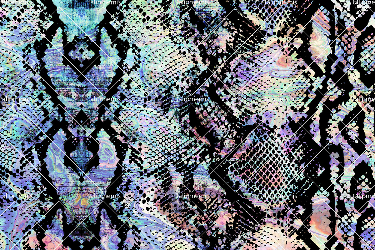 Snake Skin - Seamless Pattern, a Pattern Graphic by Talip Memis (Photo 2 of 7)