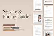 Service & Pricing Guide, a Templates & Theme by Brand & Palms (Thumbnail 1 of 6)