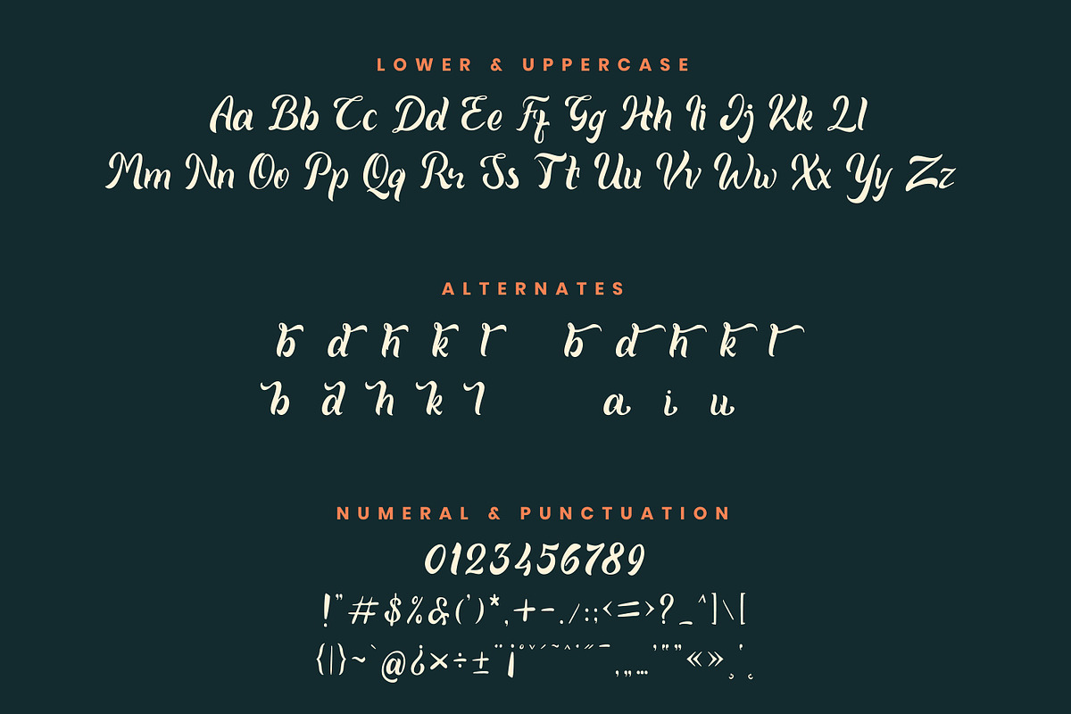 Quinka - Casual Script Font, a Script Font by Pixesia Studio (Photo 10 of 11)